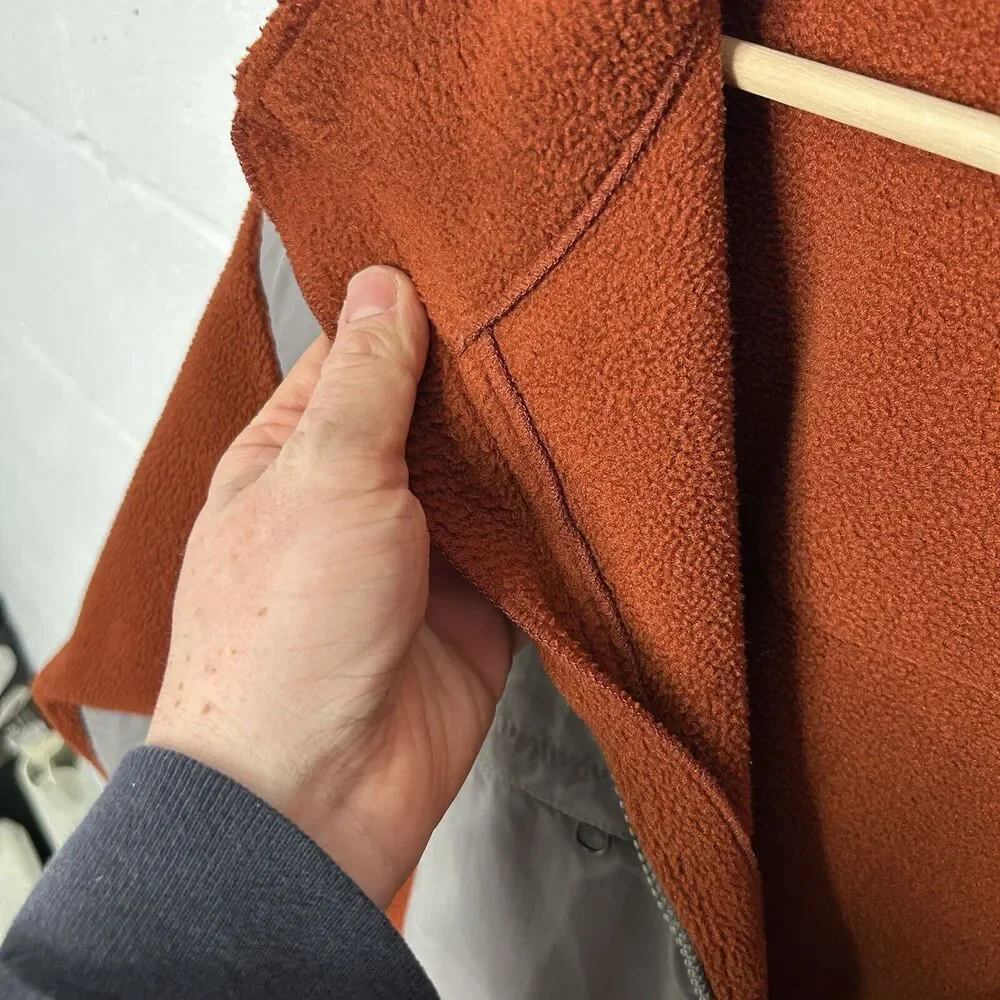 The North Face Denali Jacket “Rust Orange/Grey